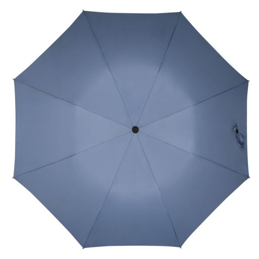 INFINITY PLUS, sklopivi vodootporni i vodoodbojni kišobran sa automatskim otvaranjem i  manualnim zatvaranjem, svetlo plavi