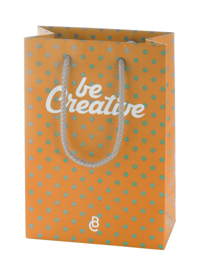 CreaShop M custom made paper shopping bag, medium