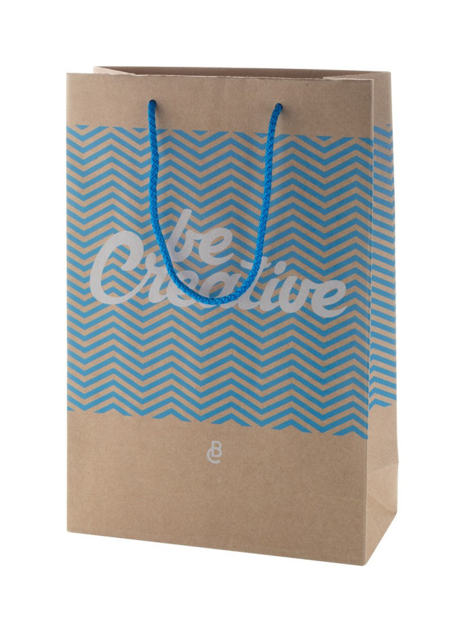 CreaShop M custom made paper shopping bag, medium