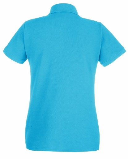 Fruit of the Loom, Ladies Premium Polo, ženska premium polo majica, azurno plava, L