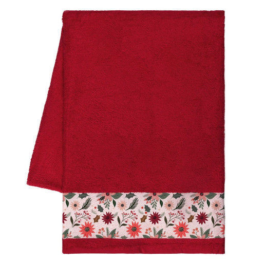 LA PLAYA, peškir za plažu, 500 gr, crveni