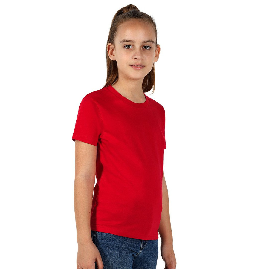 TERRA KID, children's t-shirt made of organic cotton, 150g/m2, red