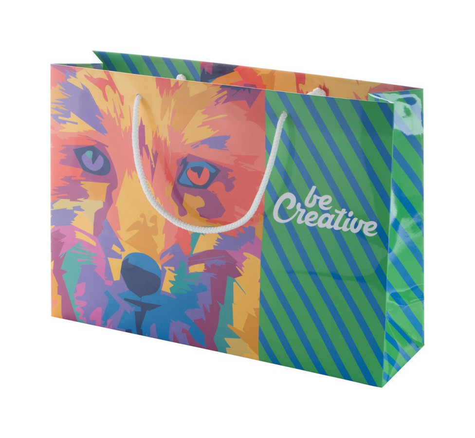 CreaShop H custom made papirna torba za kupovinu, horizontal
