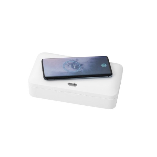 BACTOUT. UV sterilizer case with wireless charger Fast (10W)