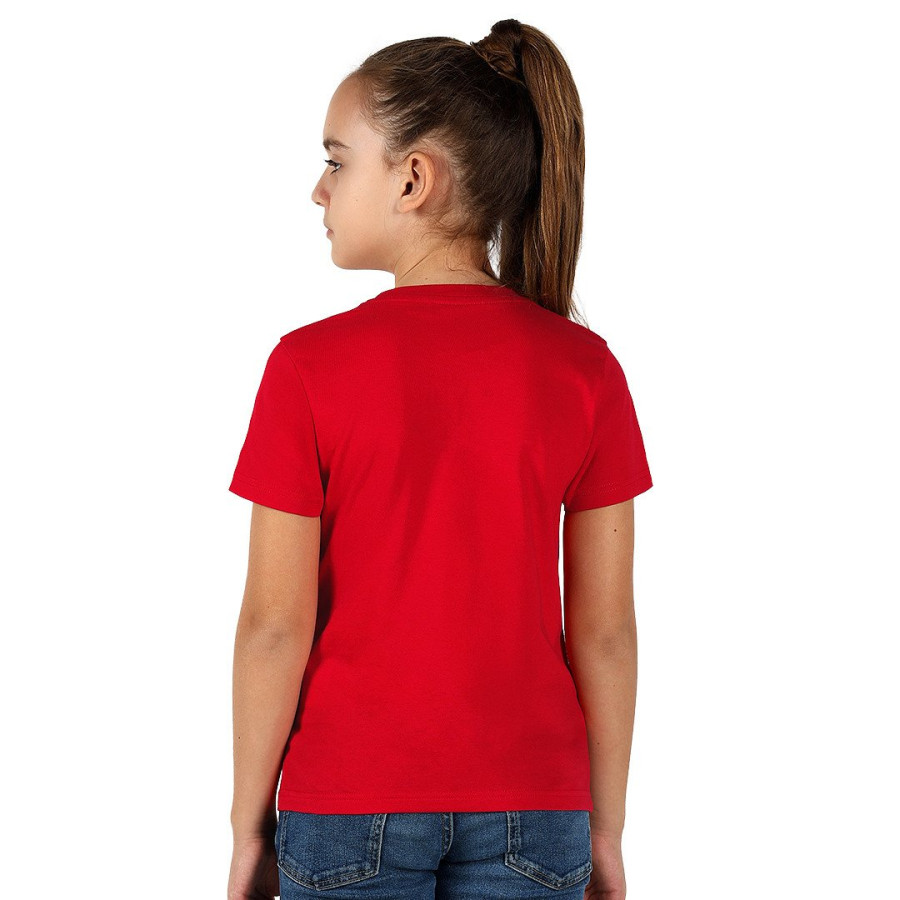 TERRA KID, dečja majica od organskog pamuka, 150g/m2, crvena