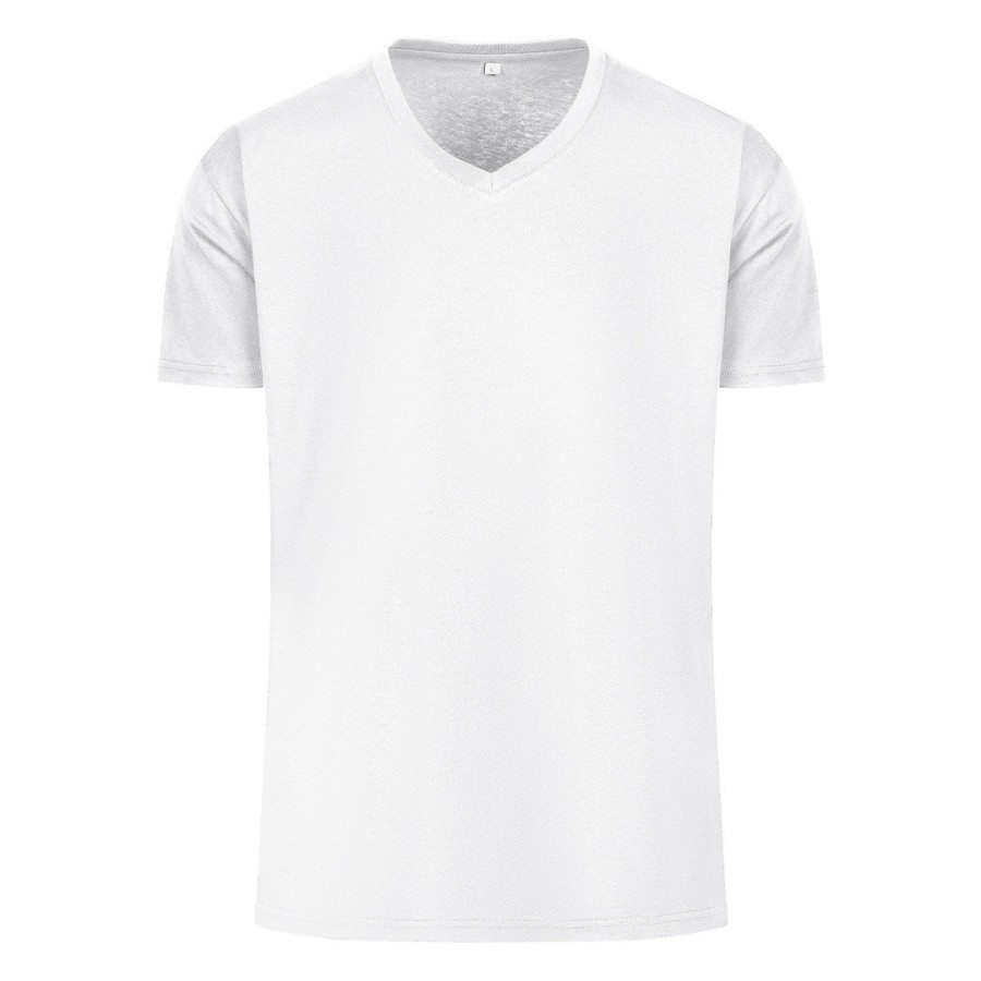 TARGET V MEN, v-neck t-shirt, 160 g/m2, white