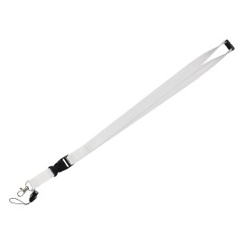 STEP-UP, lanyard for id cards, 20 mm, white
