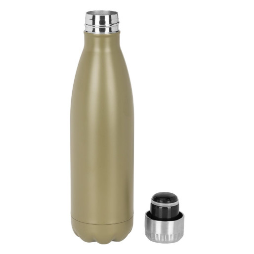 FLUID, vacuum insulated bottle, 500 ml, olive