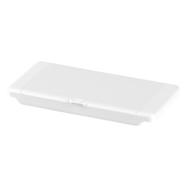 LENS, microfiber cloth in a plastic gift box, white
