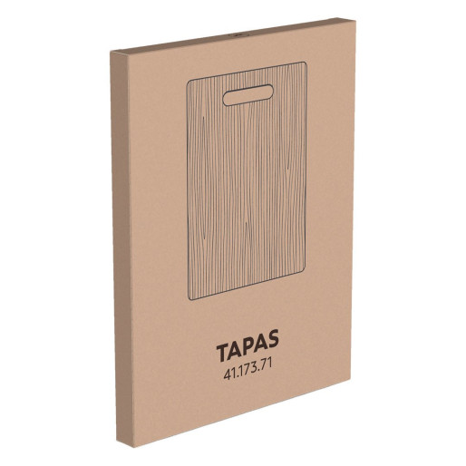 TAPAS, daska za sečenje i serviranje, bež