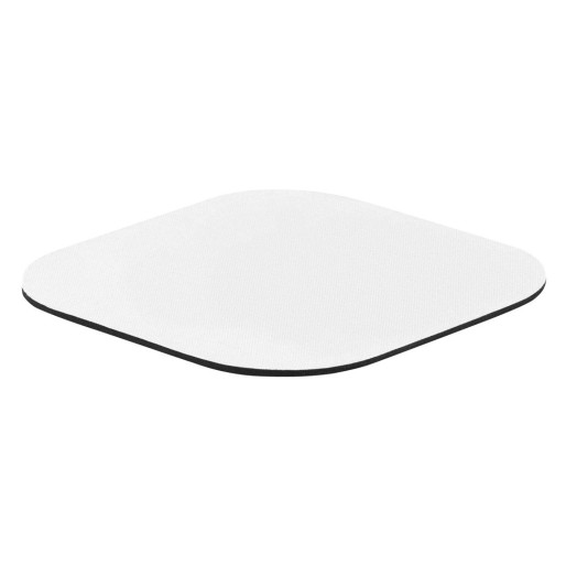 WIT COASTER SQUARE, sublimation coaster, white