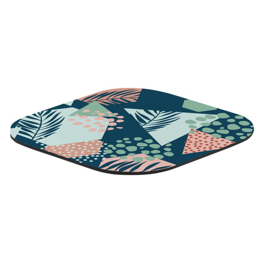 WIT COASTER SQUARE, sublimation coaster, white