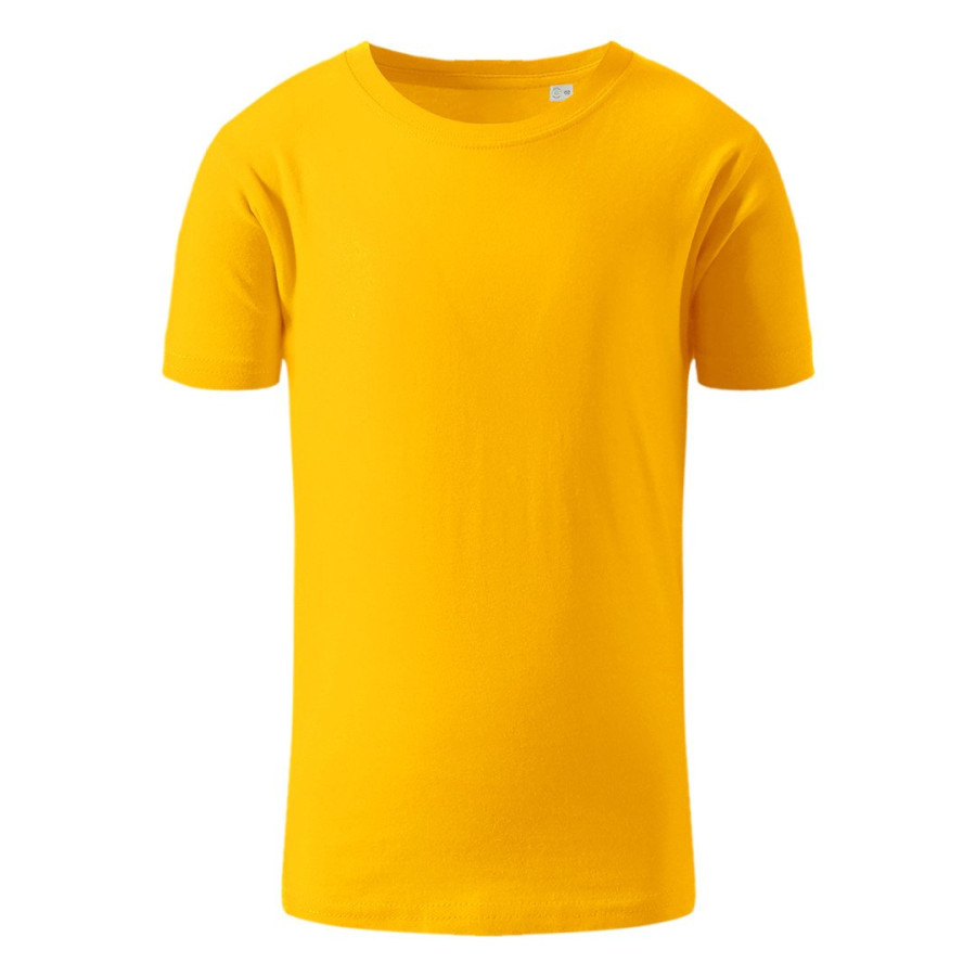 TERRA KID, children's t-shirt made of organic cotton, 150g/m2, mustard yellow