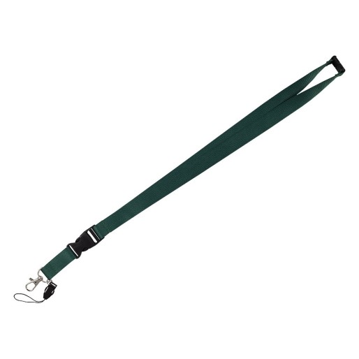 STEP-UP, lanyard for id cards, 20 mm, green