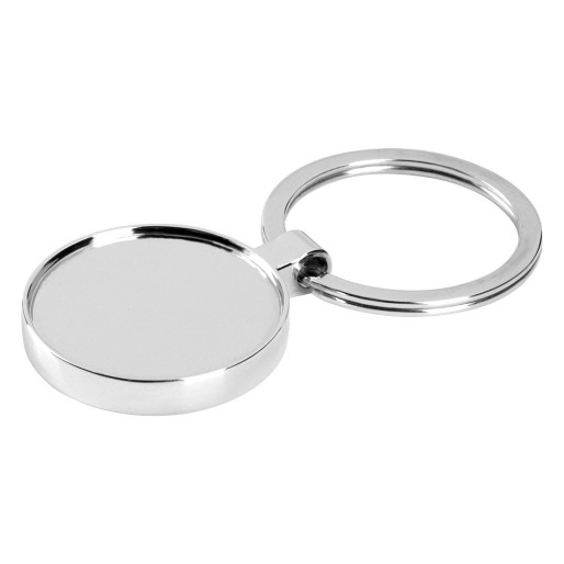 DIVO, metal key holder, shiny metal
