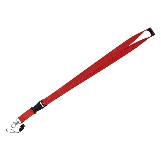 STEP-UP, lanyard for id cards, 20 mm, red