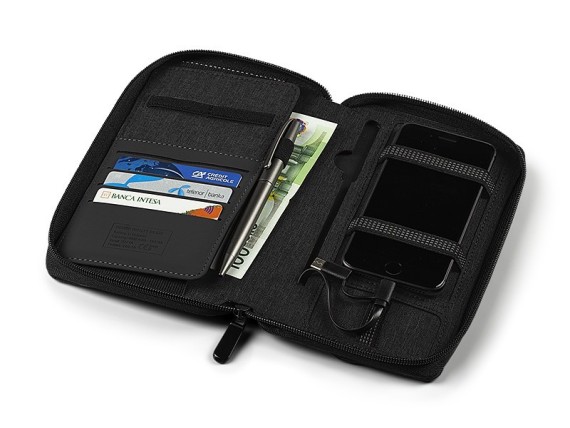 POWER WALLET, Novčanik sa pomoćnom baterijom kapaciteta 4000 mAh