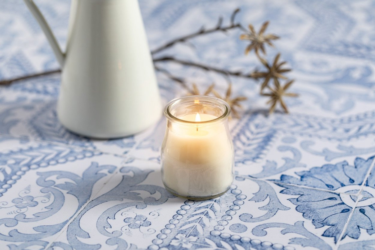 Saicer candle, vanilla