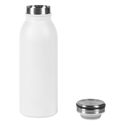 VATTEN, vacuum insulated bottle, 450 ml, white