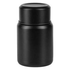 CHILLI, lunch box with cutlery, 500 ml, black