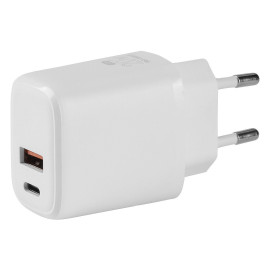 FLUX 20W, wall charger 20w, white