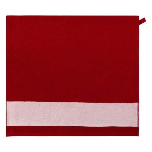 WELLNESS 50, hand towel, 50 x 100 cm  400 g/m2, red
