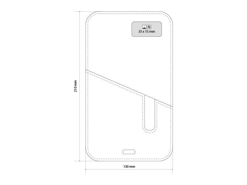 POWER WALLET, novčanik sa pomoćnom baterijom kapaciteta 4000 mah, plavi