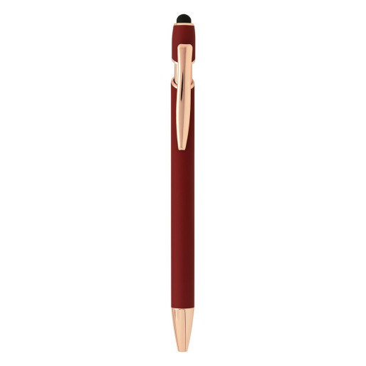 ARMADA GOLD, metalna "touch" hemijska olovka, bordo