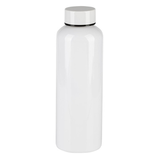 FLOW RPET, water bottle, 500 ml, white