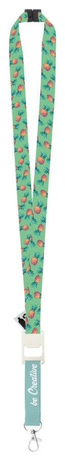 Subyard Drink Safe RPET custom sublimation lanyard