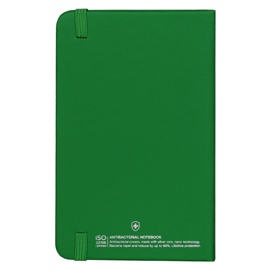 NOTE MINI AB, antibacterial a6 notebook, kelly green