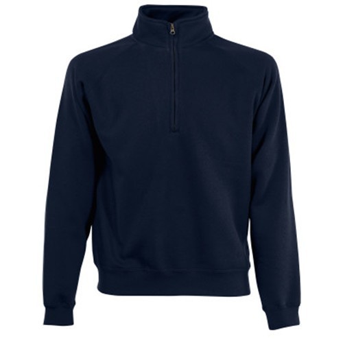 Fruit Of The Loom Premium Zip Neck Sweat, Duks Sa Rajsfleršlus-Cipzarom Na Zakopčavanje
