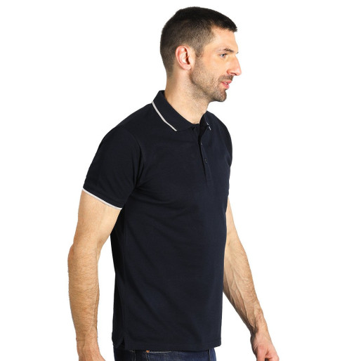 ATLANTIC, polo shirt, 190 g/m2, blue