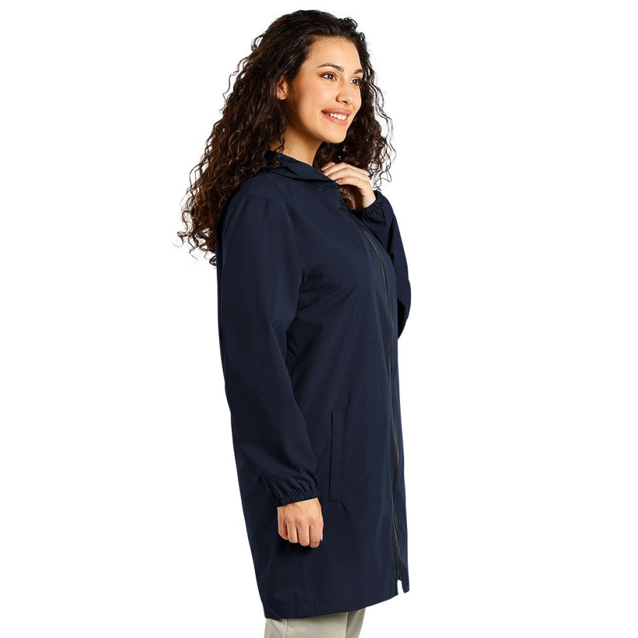 ARIGATO, recycled polyester raincoat, blue