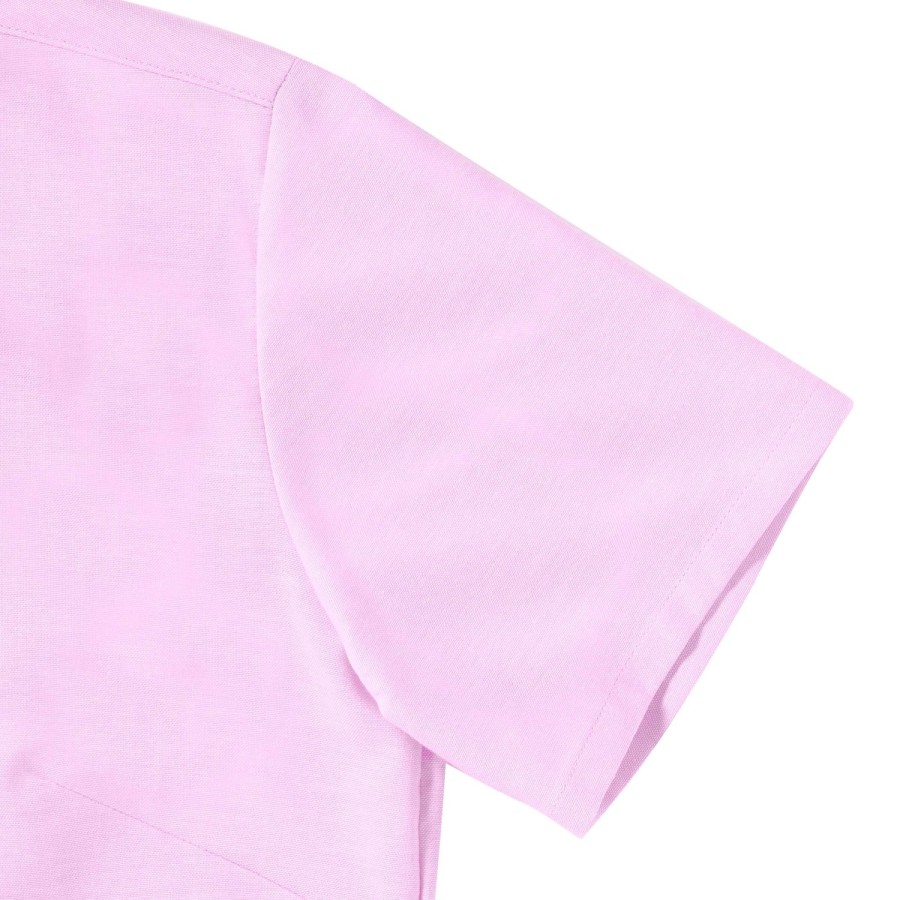 RUSSELL EASY CARE OXFORD Women's Short Sleeve Shirt