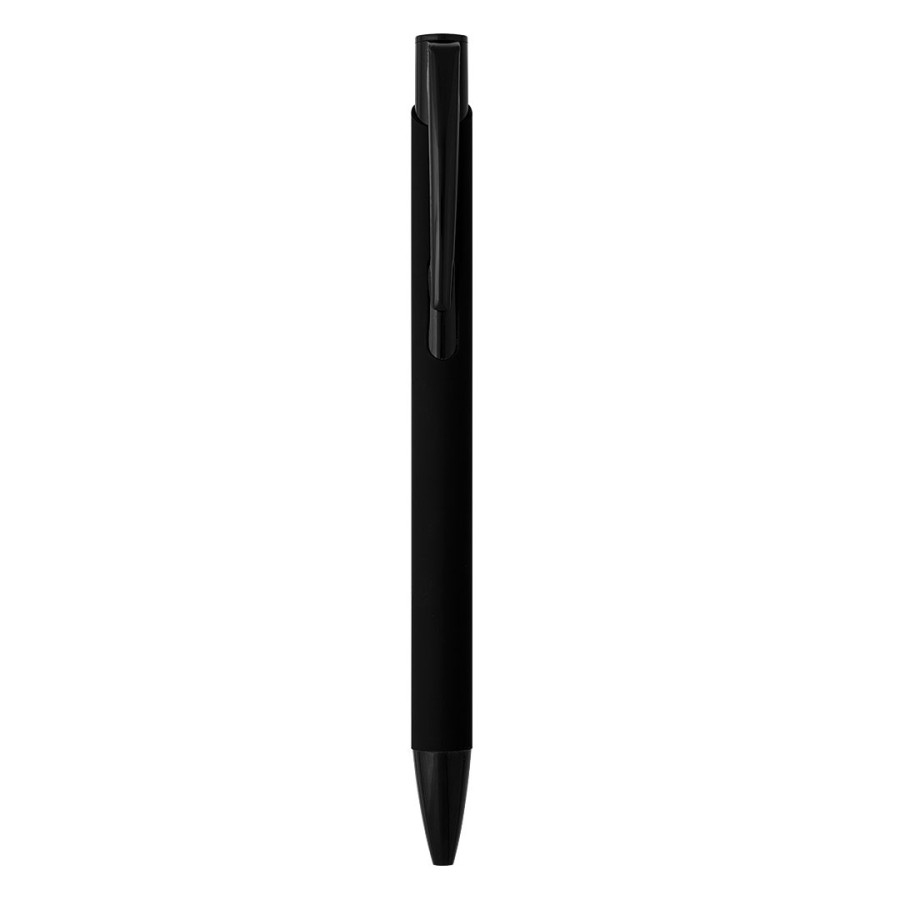 OGGI SOFT BLACK, metal ball pen, black