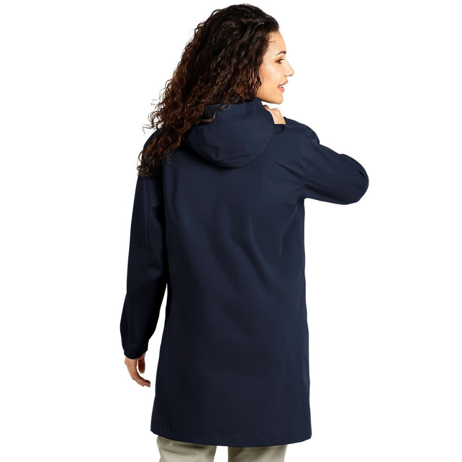 ARIGATO, recycled polyester raincoat, blue