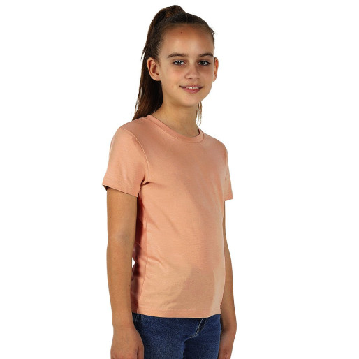 TERRA KID, dečja majica od organskog češljanog pamuka, 150g/m2, koralna