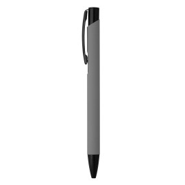 OGGI SOFT BLACK, metal ball pen, gray