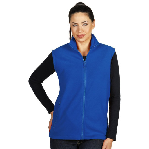 GLECHER VEST, polar fleece vest, royal blue