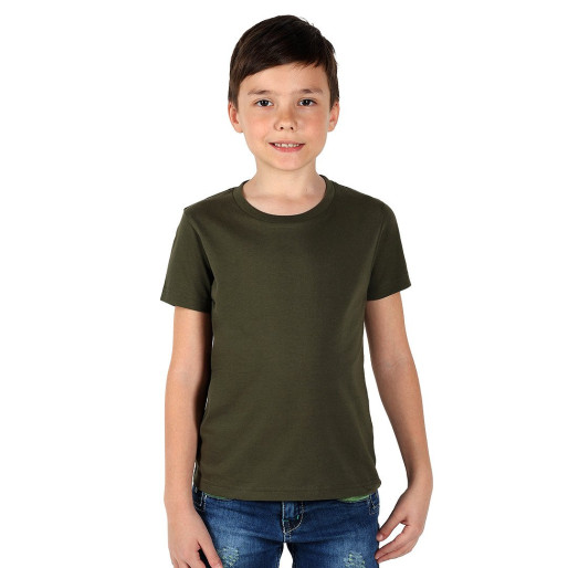 TERRA KID, children's t-shirt made of organic cotton, 150g/m2, olive