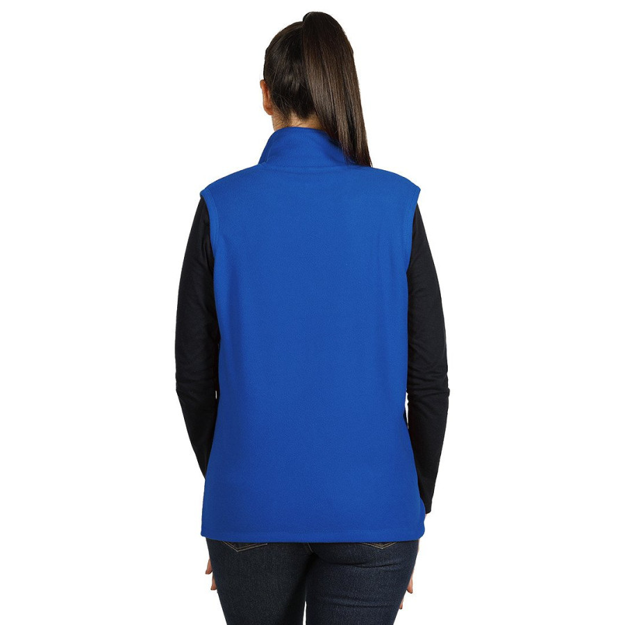GLECHER VEST, polar fleece vest, royal blue