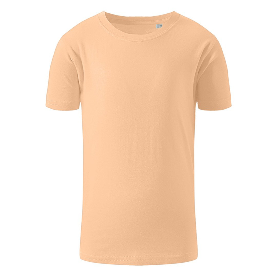 TERRA KID, dečja majica od organskog češljanog pamuka, 150g/m2, koralna
