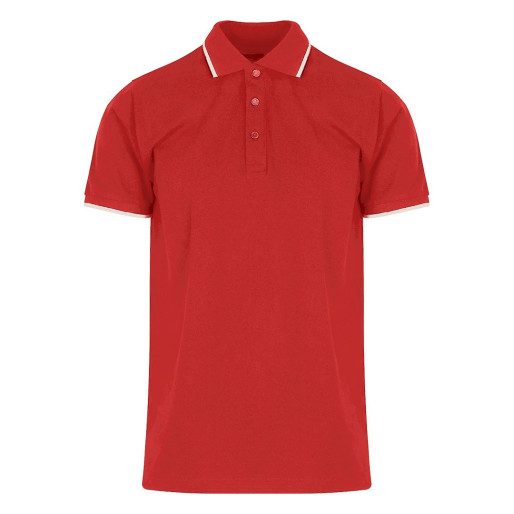 ATLANTIC, polo shirt, 190 g/m2, red