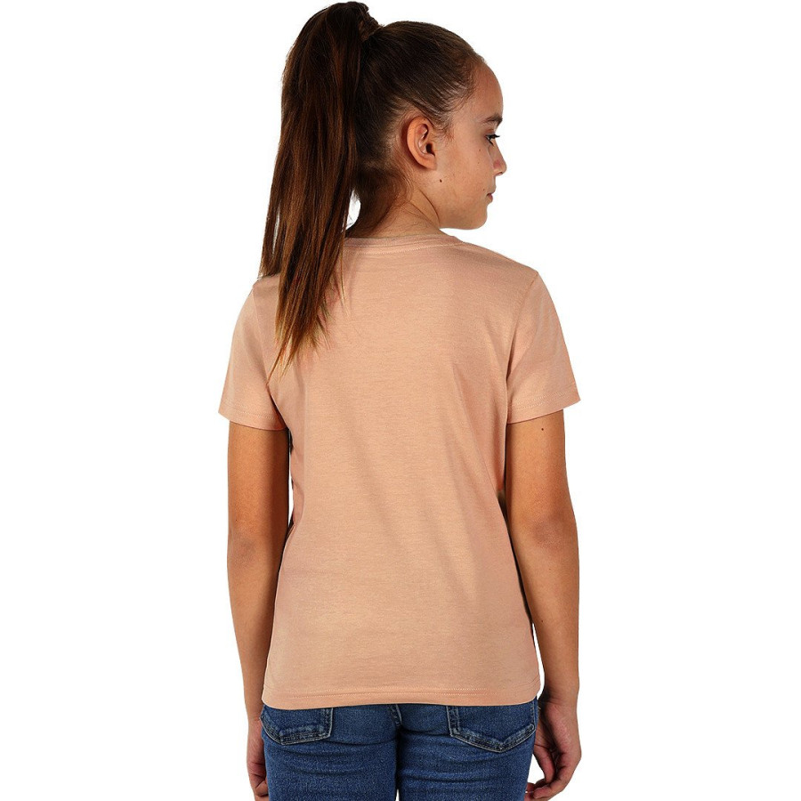 TERRA KID, dečja majica od organskog češljanog pamuka, 150g/m2, koralna