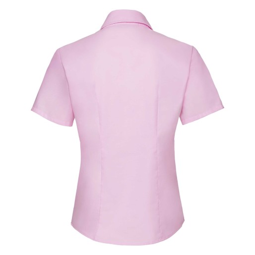 RUSSELL EASY CARE OXFORD Women's Short Sleeve Shirt