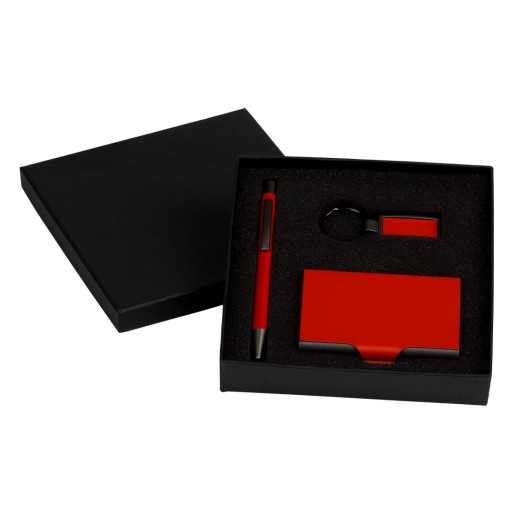 YAPI, business gift set, red