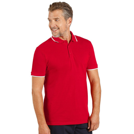 ATLANTIC, polo shirt, 190 g/m2, red