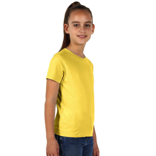 TERRA KID, children's t-shirt made of organic combed cotton, 150g/m2, light yellow