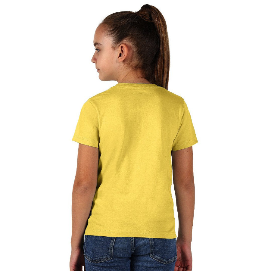 TERRA KID, children's t-shirt made of organic combed cotton, 150g/m2, light yellow